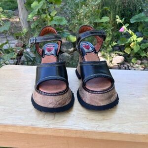 Vintage London Underground platform sandals